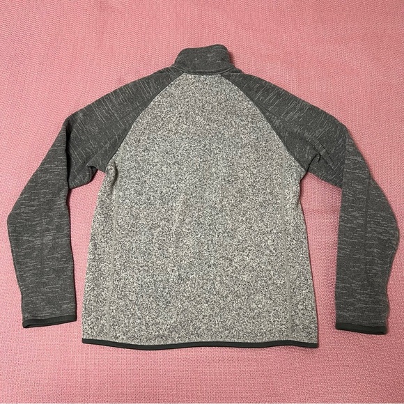 Patagonia Women’s XS Gray Better Sweater Fleece Quarter Zip Two Tone - Picture 2 of 6